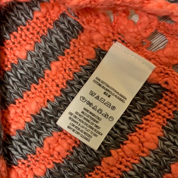 Free People Chunky Striped Oversized Sweater - Picture 6 of 11